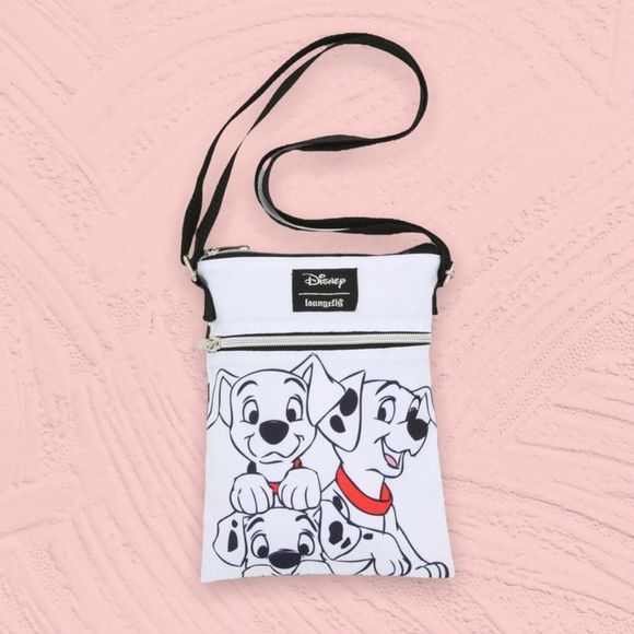 Loungefly Handbags - Loungefly Disney 101 Dalmatians Peeking Pups Passport Crossbody Bag